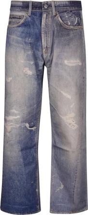 Our Legacy Third Cut Jeans - Heren - Loose Fit Jeans - Blauw - W31 - Katoen - Jeans