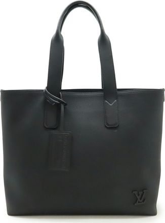 Louis Vuitton Black Noir Shoulder Bag Tote Bag (Pre-Owned)