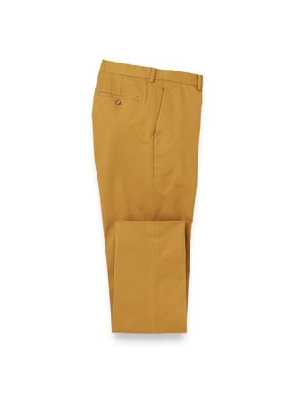 Paul Fredrick Non-iron Cotton Stretch Twill Pants