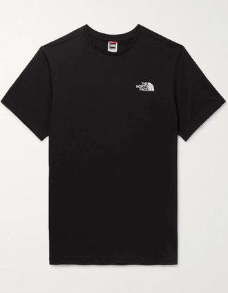 The North Face Mens The North Face Mens Simple Dome Short Sleeve T-shirt in Black - Size: 40