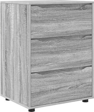 vidaXL Armario De Almacenamiento Gris Sonoma 60 X 48 X 81 Cm Vidaxl