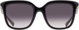 Gucci Grey Square Ladies Sunglasses GG2058S 001 52