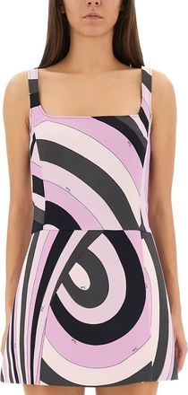 Pucci Iris Print Mini Dress