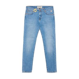Roy Rogers Slim-fit Jeans - Heren - Jeans - Blauw - Maat: W31 Katoen
