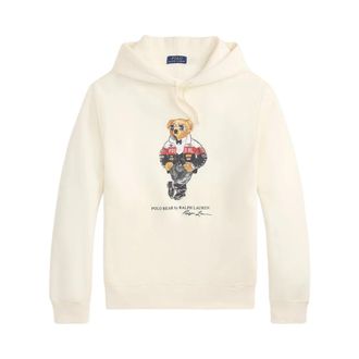 Polo Ralph Lauren Felpa con cappuccio Bear Fleece - - Sweatshirts & Hoodies - Uomo - Beige - M
