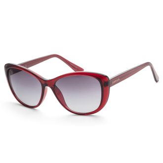 Calvin Klein Womens 57mm Milky Burgundy Sunglasses