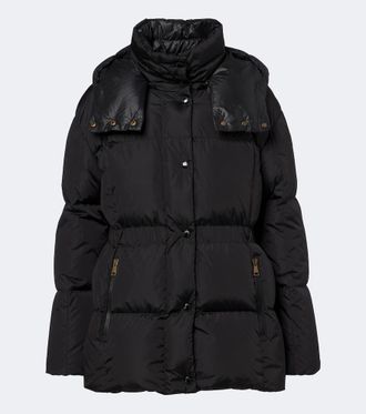 Moncler Agneux hooded padded-down jacket