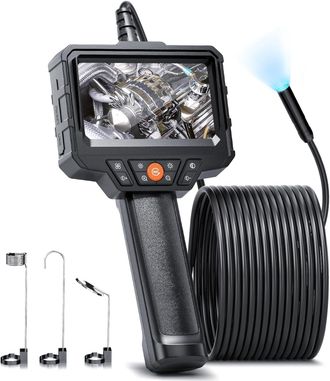OEM C&aacute;mara Endosc&oacute;pica Ips De 10 M Y 4,3 Pulgadas, C&aacute;mara De Inspecci&oacute;n Endosc&oacute;pica Tipo Serpiente Con 8 Led Ajustables, C&aacute;mara Endosc&oacute;pica Industrial Imp