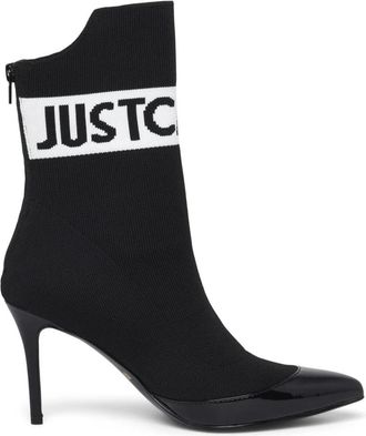 Just Cavalli Laarzen - Dames - Laarzen met Hak - Zwart - 37 EU - Schoenen