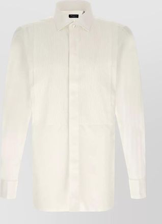 Finamore cotton tuxedo shirt