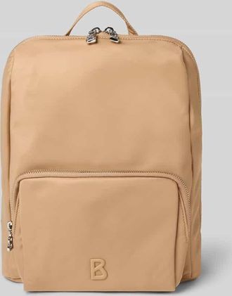 Bogner Rucksack mit Label-Detail und verstellbaren Schulterriemen in Hellbraun, Größe 1