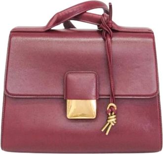 Bottega Veneta Pre-owned Desire Shoulder Bag - Dames - Vintage Handtas - Rood - ONE Size - Leer - Vintage