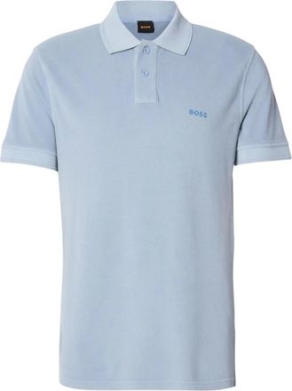 HUGO BOSS Hombre, Camisetas, Azul, Talla: L