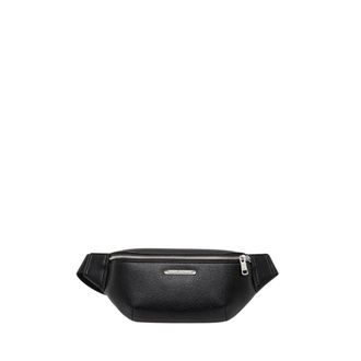 A|X Armani Exchange Tassen, Heren, Zwart, ONE Size, Leer, Belt Bag