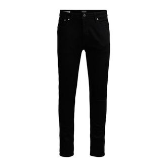 Jack & Jones Slim Fit Jeans - Heren - Slim Fit Jeans - Zwart - W27 L32 - Katoen - Jeans