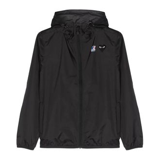 Comme Des Gar&ccedil;ons J507 Full Zip Jas - Heren - Zomerjassen - Zwart - L - Nylon - Jassen