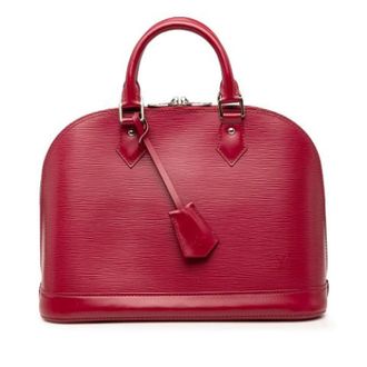 Louis Vuitton Pre-owned Handbags, female, Red, Size: ONE SIZE Pre-owned Alma PM