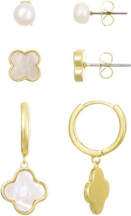Adornia Adornia Spring2 14K Freshwater Pearl Earrings