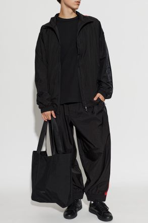 Yohji Yamamoto Jacket With Logo, Mens, Black
