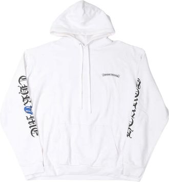 Chrome Hearts Felpa Rolling Stones con cappuccio - Bianco
