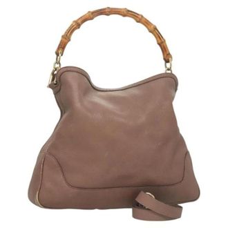 Gucci Pre-owned Cuoio borse-gucci - - Pre-owned - Donna - Rosa - ONE SIZE