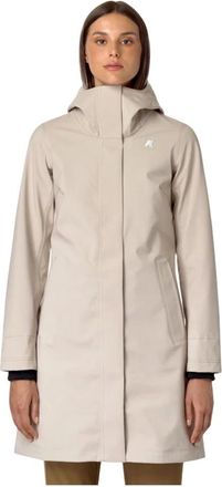 K-Way Mujer, Abrigos, Beige, Talla: M