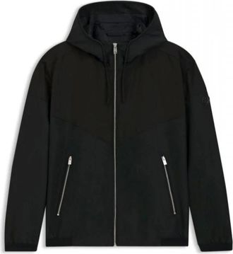 HUGO BOSS Jassen, Heren, Zwart, L, Lichtgewicht Jas