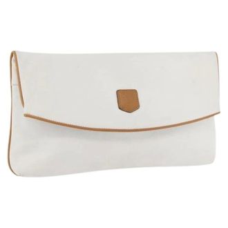 Celine Pre-owned Clutches, female, White, Size: ONE SIZE Pre-owned Vintage Clutch Bag