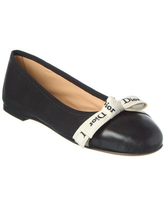 Dior Jadior Leather Ballet Flat