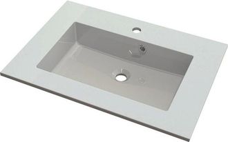 NEMO Spring Don meubelwastafel kunstmarmer 700x500x15mm wit