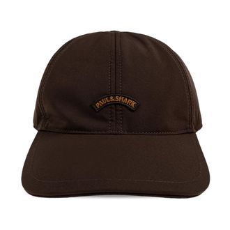 Paul & Shark Typhoon Baseball Cap - Heren - Petten - Bruin - M - Polyester - Accessoires