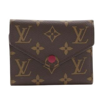 Louis Vuitton Portafoglio in tela Pre-owned - - Pre-owned - Donna - Marrone - ONE SIZE
