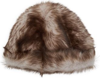 Nour Hammour Louve Shearling hat - Grey - XS/S