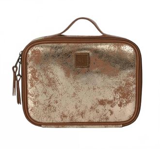 StS Ranchwear Flaxen Roan Yukon Makeup Organizer In Gold