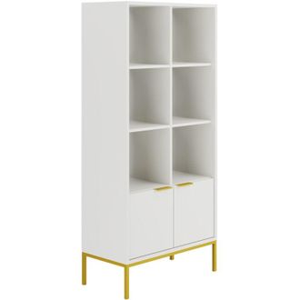 Les Tendances Les Tendances - Librero 2 Puertas Seattle Blanco