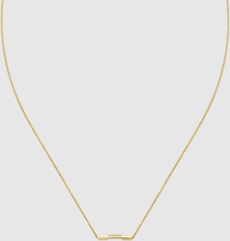 Gucci Link To Love 18k Necklace, Yellow Gold, Yellow Gold