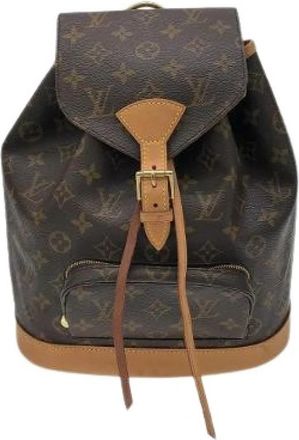 Louis Vuitton Pre-owned Monogram Rugzak - Dames - Vintage Rugzakken - Bruin - ONE Size - Vintage