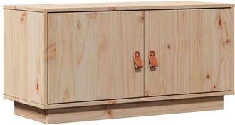 vidaXL Tv Cabinet 80x34x40 cm Solid Wood Pine Vidaxl