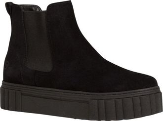 Tamaris Stivaletto Chelsea in pelle - - Shoes - Donna - Nero - 41 EU