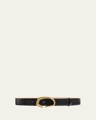 Khaite Santa Fe Leather Belt