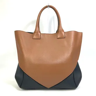 Givenchy Black Brown Handbag Shoulder Bag Tote Bag (Pre-Owned)