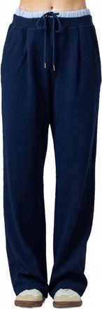 Sundays Leonie Pant In Navy