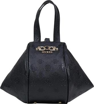 Guess Anise Top Handle Pouch - Dames - Handtassen - Zwart - ONE Size - Tassen