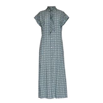 Woolrich Midi Dresses, female, Blue, Size: S Maxi Dresses