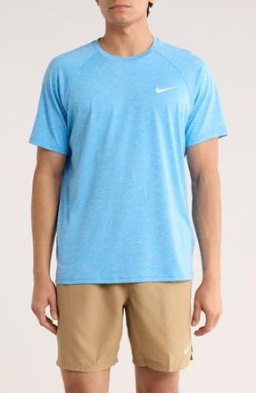 Nike Heathered Hydroguard Swim T-Shirt in University Blue at Nordstrom Rack, Size X-Large
