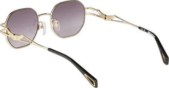 Zadig&Voltaire Womens Sunglasses Polished Rose Gold Metal