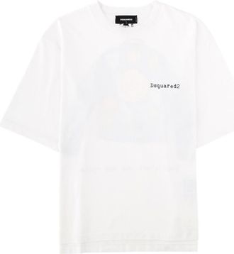 Dsquared2 White Crew Neck T-Shirt