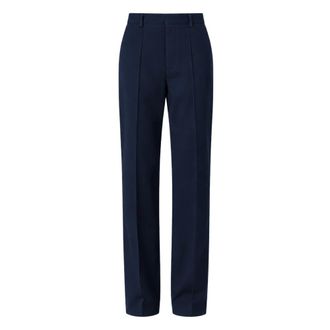 Meimeij Pageant Pant - Dames - Broeken - Blauw - Maat: S Viscose