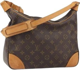 Louis Vuitton Pre-owned Shoulder Bags, female, Brown, Size: ONE SIZE Pre-owned Vintage Canvas Shoulder Bag