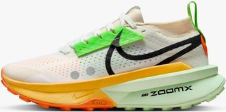 Nike Womens Zegama 2 Running Shoes In Summit White Laser Orange Total Orange Black